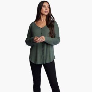 ABLE Julia Anywhere Top Thyme Green Size Large